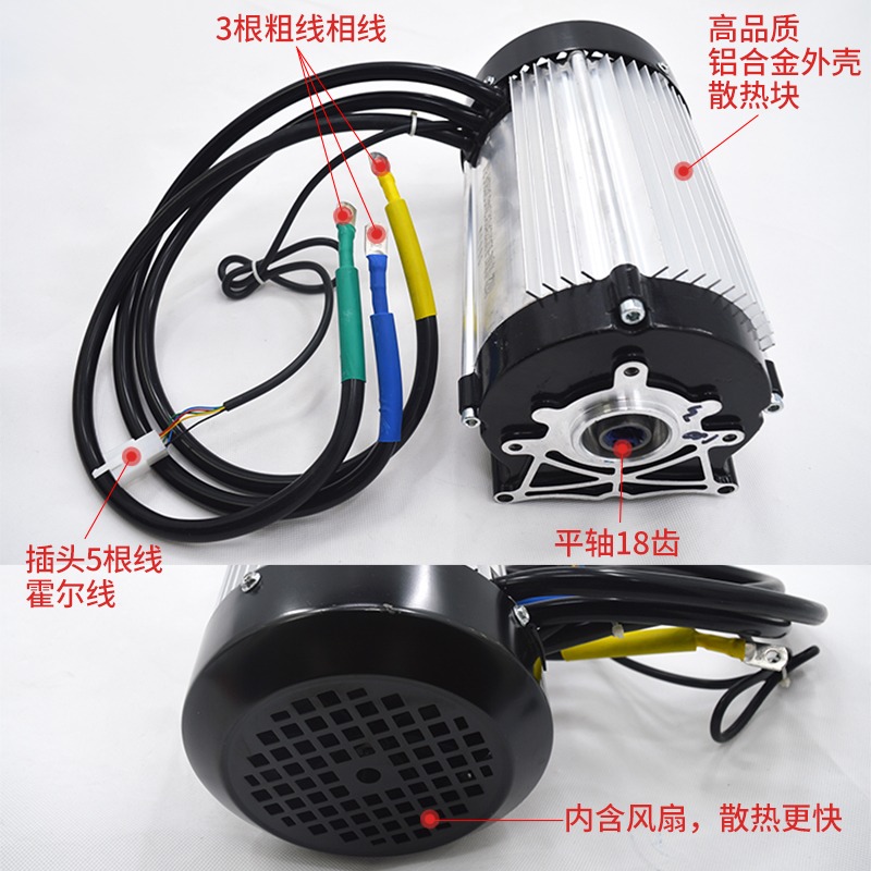 5000 W Hochleistungsmotor mit  – Fardriver Nd72850 Controller Bewertung und Preis